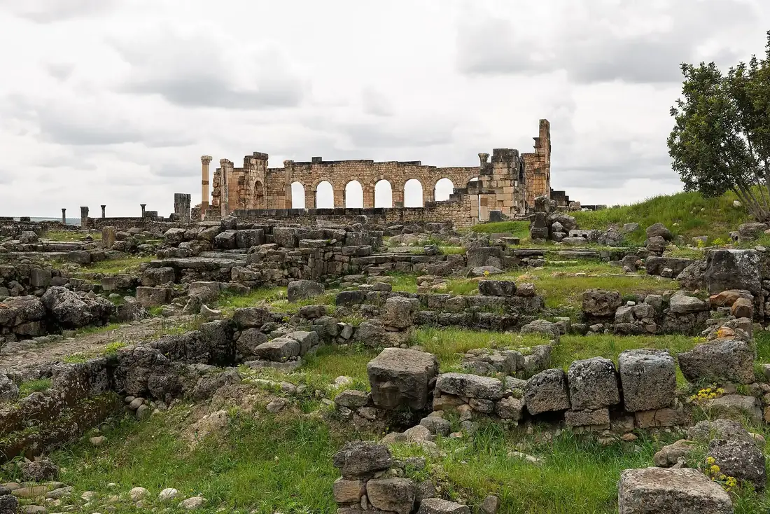 The Roman ruins of Volubilis